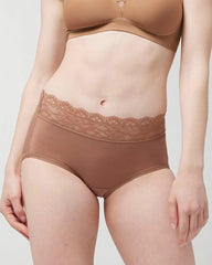 Brief Panty with Enchanting Lace - WARM SIENNA | Soma for sale