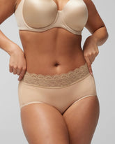 Brief Panty with Enchanting Lace - WARM AMBER | Soma discount