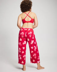 Cropped Pajama Pants - WHOLE LOTTA LOVE RED | Soma for sale