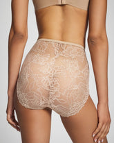 Lace Back Modern Brief Panty - WARM AMBER | Soma outlet