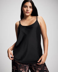 Double Strap Camisole - BLACK | Soma for sale