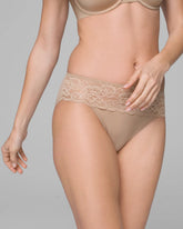 Hipster Panty with Lace - WARM AMBER | Soma discount