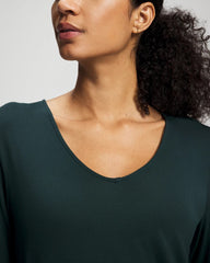 Classic Long Sleeve Pajama Top - GREEN JOLIE | Soma discount