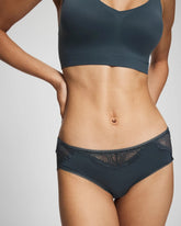 Embraceable Hipster Panty Crochet Lace - PETROL | Soma discount