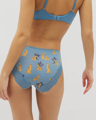 Embraceable Hipster Panty Crochet Lace - FELINE FUN M BLUE HEAVEN | Soma outlet