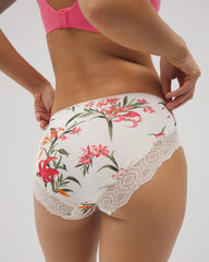 Embraceable Hipster Panty Crochet Lace - LE TIGRE FLORA MINI CH | Soma on sale