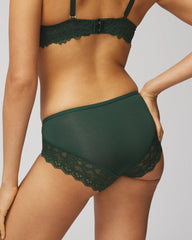 Hipster Panty with Enchanting Lace - LUSH EMERALD | Soma near me
