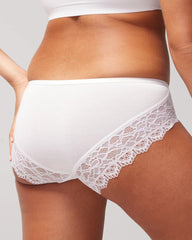 Hipster Panty with Enchanting Lace - OPTIC WHITE | Soma Online