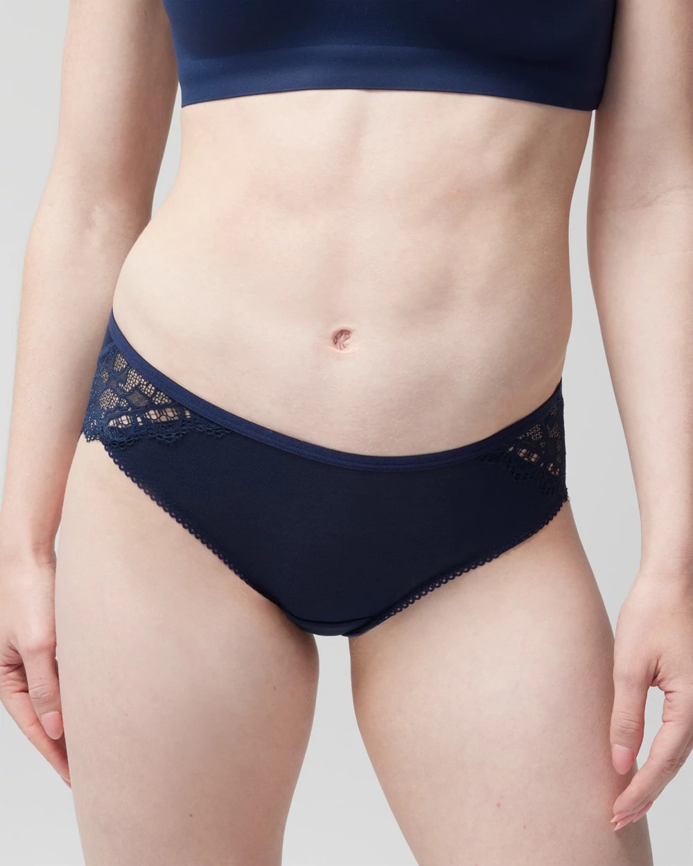 Hipster Panty with Enchanting Lace - NIGHTFALL NAVY | Soma outlet