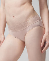 Hipster Panty with Enchanting Lace - ADOBE ROSE | Soma outlet