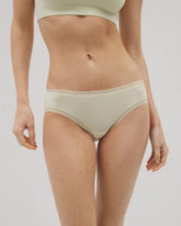 Cotton Hipster Panty with Lace Trim - ALOE WASH | Soma discount
