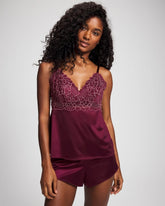 Lace Pajama Cami - VELVET PLUM | Soma on sale