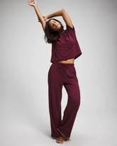 Pajama Pants - VELVET PLUM | Soma discount