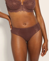 Cheeky Panty with Lace - MOCHA | Soma for sale