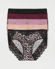 Lace Hipster 5 Pack - DIVINE LEOPARD MULTI PACK | Soma for sale