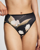 Edge High-Leg Panty - MYSTIC BLOOMS MINI BLACK | Soma Online