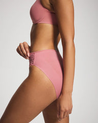 Edge High-Leg Panty with Lace - ANTIQUE PINK | Soma near me
