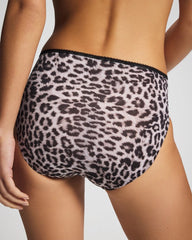 Edge High-Leg Panty with Lace - DIVINE LEOPARD MINI TAUPE | Soma for sale