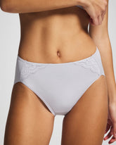 Tummy High-Leg Brief Panty with Lace - BLUE OPAL | Soma discount