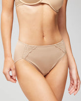 High-Leg Brief Panty with Lace - WARM AMBER | Soma outlet