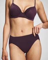 High-Leg Brief Panty - PLUM PERFECT | Soma outlet