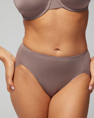 High-Leg Brief Panty - MOCHACCINO | Soma outlet