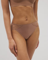 High-Leg Panty with Enchanting Lace - WARM SIENNA | Soma on sale