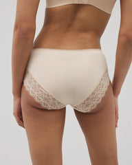 High-Leg Panty with Enchanting Lace - PALE SAND | Soma for sale
