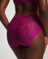 Lace Back High-Leg Panty - MAGENTA ORCHID | Soma outlet