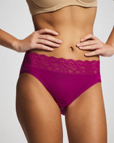 High-Leg Panty with Enchanting Lace - MAGENTA ORCHID | Soma sale