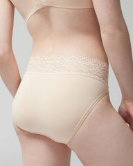 High-Leg Panty with Enchanting Lace - PALE SAND | Soma near me