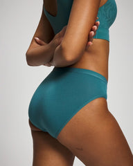 Cotton High-Leg Panty - CERULEAN TEAL | Soma Online