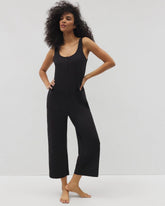 Henley Jumpsuit - BLACK | Soma sale