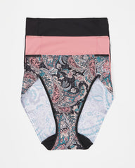 Tummy High-Leg Brief Panty 3 Pack - REGAL PAISLEY MULTI PACK | Soma discount