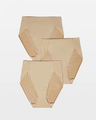 Tummy High-Leg Brief Panty 3 Pack - WARM AMBER MULTIPACK | Soma on sale