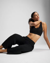 Cropped Pajama Pants - BLACK | Soma outlet