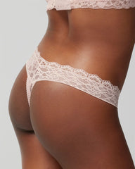 Thong Panty with Enchanting Lace - ADOBE ROSE | Soma sale