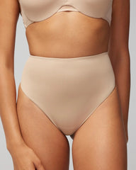 Tummy High-Waist Thong Panty - WARM AMBER | Soma near me