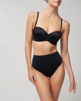 Tummy High-Waist Thong Panty - BLACK | Soma on sale