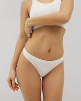 Seamless Rib Thong Panty - IVORY | Soma outlet