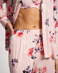 Ankle Pajama Pants - FLORAL DREAMS PINK BLUSH | Soma Online