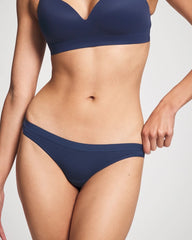 Cotton Thong Panty - INK BLUE | Soma on sale