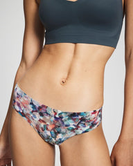 Thong Panty - PETAL MOSAIC MINI PETROL | Soma sale