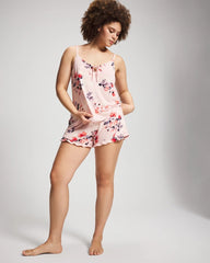 Tie Front Camisole - FLORAL DREAMS PINK BLUSH | Soma outlet
