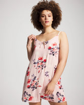 Tie Front Chemise - FLORAL DREAMS PINK BLUSH | Soma near me