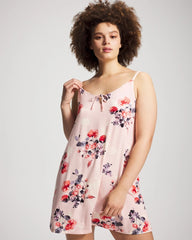 Tie Front Chemise - FLORAL DREAMS PINK BLUSH | Soma near me