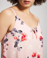 Tie Front Chemise - FLORAL DREAMS PINK BLUSH | Soma near me