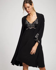 Lace Robe - BLACK | Soma outlet