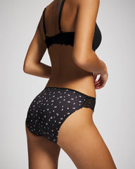 Edge Bikini Panty with Lace - HALF MOON BLACK | Soma for sale