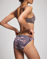 Edge Bikini Panty - FLORAL DREAMS MINI GRAY | Soma Online